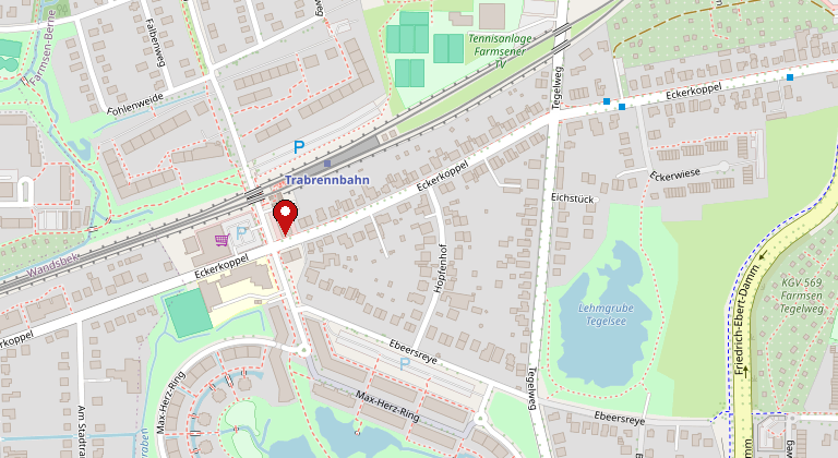 Karte: Fahrschule Legel, Traberweg 2, 22159 Hamburg, nahe U1 Trabrennbahn